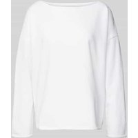 Juvia Longsleeve mit Rundhalsausschnitt in Weiss, Größe S von Juvia