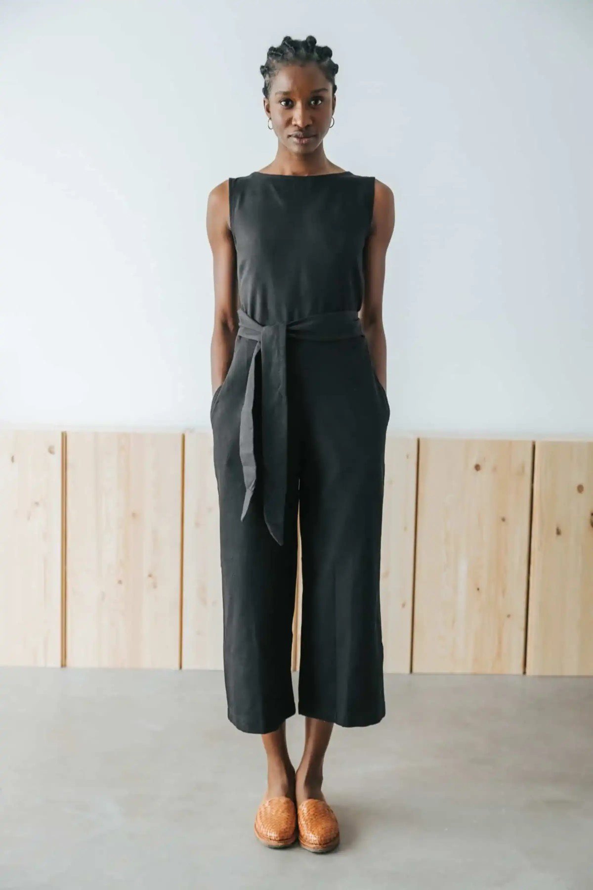 Jumpsuit Anusha Schwarz Jumpsuit Anusha Schwarz von Jyoti - Fair Works