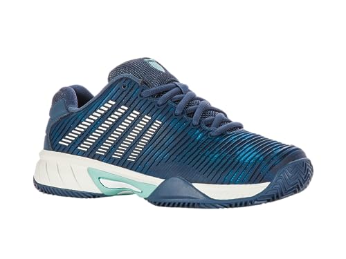 K-Swiss Performance Hypercourt Express 2 HB Tennis Shoe, Indian Teal/Star White/Moonstruck, 39 EU von K-Swiss Performance