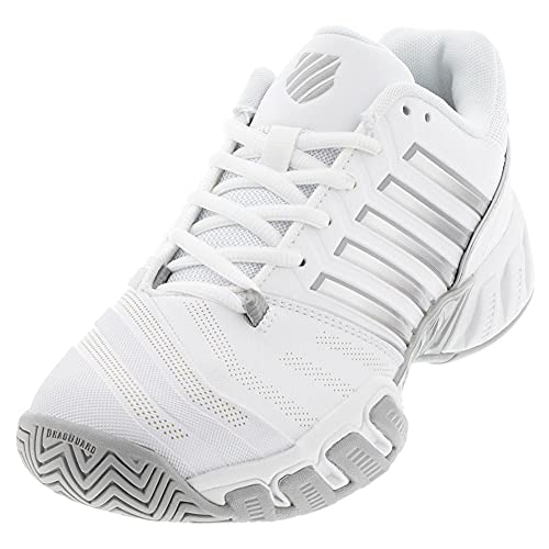 K-Swiss Damen Bigshot Light 4 Sport Shoe, Weiß/Silber, 35.5 EU von K-Swiss