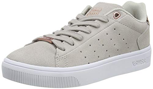 K-Swiss Damen Court Frasco II SDE Sneaker, Pink (Silver Cloud/Rosgld 033) von K-Swiss