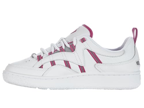 K-Swiss Damen Slamm 99 CC Sneaker, White/Raspberry, 37 EU von K-Swiss