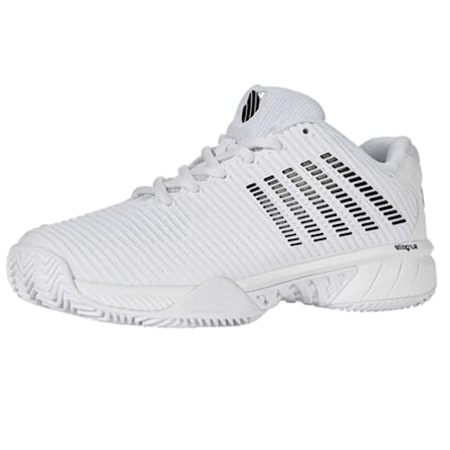 K-Swiss Performance Damen Hypercourt Express 2 HB Tennis Shoe, White/Black, 39.5 EU von K-Swiss