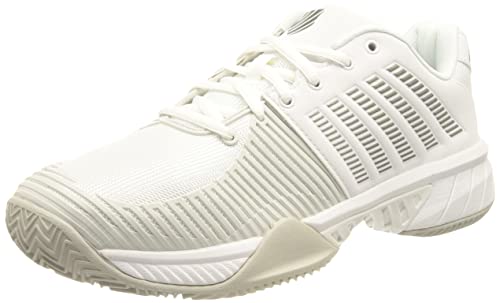 K-Swiss Performance Damen KS TFW EXPRESS LIGHT 2 HB-WHITE/GULL GREY-M Tennisschuh, 42 EU von K-Swiss