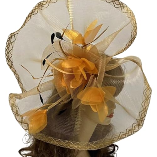 Mittelalterliche Haarnadel, Blumen- und Garn-Fascinator, Haarspange für die Braut Mittelalterliche Haarnadel, Blumen- und Garn-Fascinator, Haarspange für die Braut von KADSXIYA