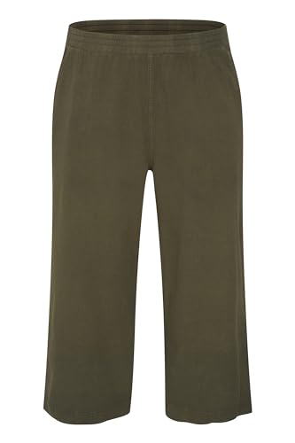 KAFFE CURVE Casual Hose KCnana Damen Große Größen Hose Culotte 3/4 Weite Culottehose 52, Grape Leaf 52 KAFFE CURVE Casual Hose KCnana Damen Große Größen Hose Culotte 3/4 Weite Culottehose 52, Grape Leaf 52 von KAFFE CURVE