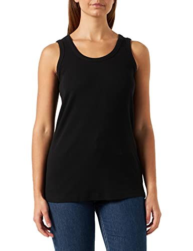 KAFFE CURVE Jerseytop KCcarina KCcarina Tank Top Black Deep XL von KAFFE CURVE