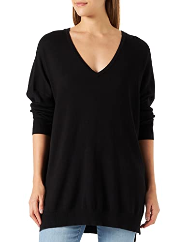 KAFFE CURVE Strickpullover KCmachi Damen Strickpullover Langarm Pullover Große Größen XL, Black Deep XL KAFFE CURVE Strickpullover KCmachi Damen Strickpullover Langarm Pullover Große Größen XL, Black Deep XL von KAFFE CURVE