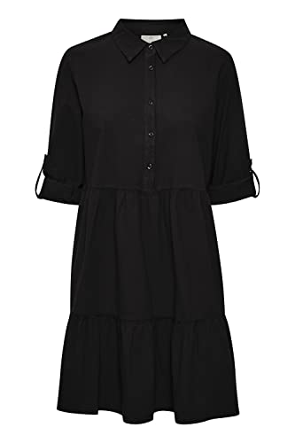 KAFFE Damen KAnaya Dress Lässiges Kleid, Black Deep, 42 KAFFE Damen KAnaya Dress Lässiges Kleid, Black Deep, 42 von KAFFE