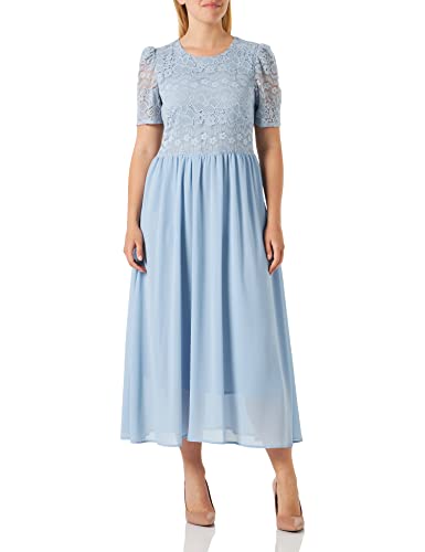 KAFFE Damen Kaabina Maxi Casual Dress, Celestial Blue, 42 KAFFE Damen Kaabina Maxi Casual Dress, Celestial Blue, 42 von KAFFE