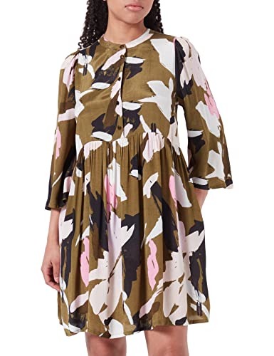 KAFFE Damen Karosa Tunic Casual Dress, Lizard/Pink/Graphic Print, 34 KAFFE Damen Karosa Tunic Casual Dress, Lizard/Pink/Graphic Print, 34 von KAFFE