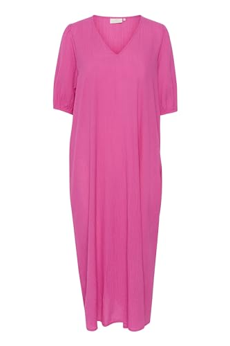 KAFFE Damen Maxikleid V-Ausschnitt Relaxed Fit Half Length Sleeves Pockets Kleid, Rosa/Violett, 38 KAFFE Damen Maxikleid V-Ausschnitt Relaxed Fit Half Length Sleeves Pockets Kleid, Rosa/Violett, 38 von KAFFE
