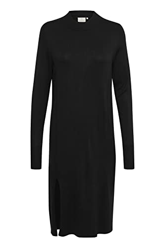 KAFFE Kleid Jamal Damen Strickkleid Langarm Lang Kleid Rundhals Elegant Black deep S KAFFE Kleid Jamal Damen Strickkleid Langarm Lang Kleid Rundhals Elegant Black deep S von KAFFE