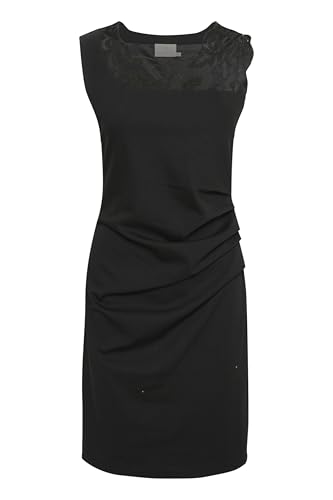 KAFFE Kleid India Damen Kleid Cocktailkleild Ärmellos Elegant Spitze Knielang Spitzenkleid Black deep XXL KAFFE Kleid India Damen Kleid Cocktailkleild Ärmellos Elegant Spitze Knielang Spitzenkleid Black deep XXL von KAFFE