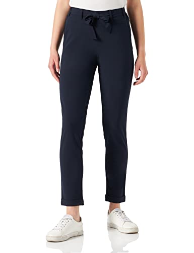 KAFFE Pants Suiting Jillian Damen Hose Jillian Elegant Casual Business Büro Freizeithose Elastische Taille Modisch Anzughose Midnight Marine 38 von KAFFE