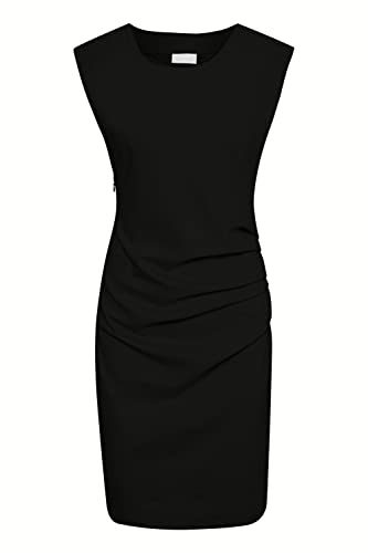 KAFFE Kleid India Damen Kleid Kurzarm Rundhals Cocktailkleid Black deep XXL KAFFE Kleid India Damen Kleid Kurzarm Rundhals Cocktailkleid Black deep XXL von KAFFE