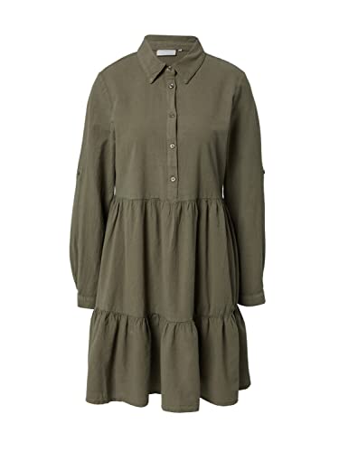 KAFFE Kleid KAnaya Damen Kleid Kurzarm Freizeitkleid Solide V-Ausschnitt Tunikakleid Rüschenbesatz Grape Leaf 40 KAFFE Kleid KAnaya Damen Kleid Kurzarm Freizeitkleid Solide V-Ausschnitt Tunikakleid Rüschenbesatz Grape Leaf 40 von KAFFE