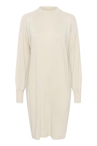 KAFFE Kleid KAregina Dammen Strickkleid Glitzer Rundhals Elegant Langarm Kleid Pulloverkleid Sand Dollar L KAFFE Kleid KAregina Dammen Strickkleid Glitzer Rundhals Elegant Langarm Kleid Pulloverkleid Sand Dollar L von KAFFE