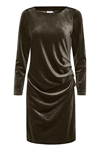 KAFFE Kleid Kelly Damen Kleid Samt Rundhals Langarm Cocktail Abendkleid Samtkleid Canteen XL KAFFE Kleid Kelly Damen Kleid Samt Rundhals Langarm Cocktail Abendkleid Samtkleid Canteen XL von KAFFE