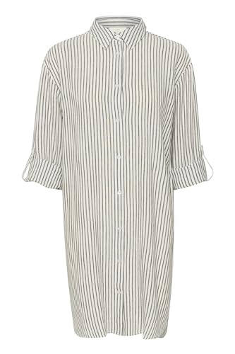 KAFFE Langarm - Hemd Kamilia Chalk/Black Stripe 38 KAFFE Langarm - Hemd Kamilia Chalk/Black Stripe 38 von KAFFE