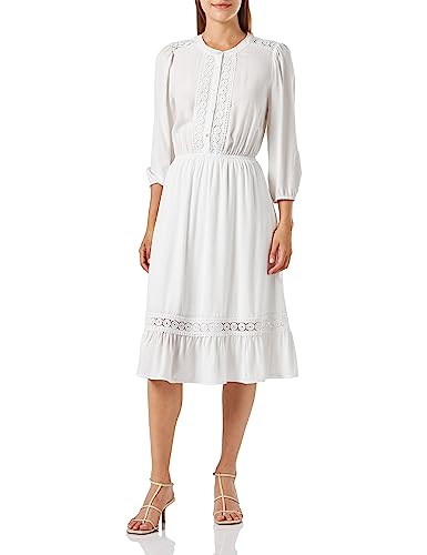 Kaffe Damen KAfreya Dress Kleid, Chalk, 38 Kaffe Damen KAfreya Dress Kleid, Chalk, 38 von KAFFE