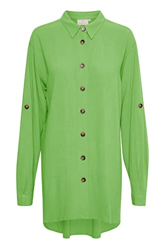 Kaffe Damen KAliny Shirt Hemd, Poison Green, 38 Kaffe Damen KAliny Shirt Hemd, Poison Green, 38 von KAFFE
