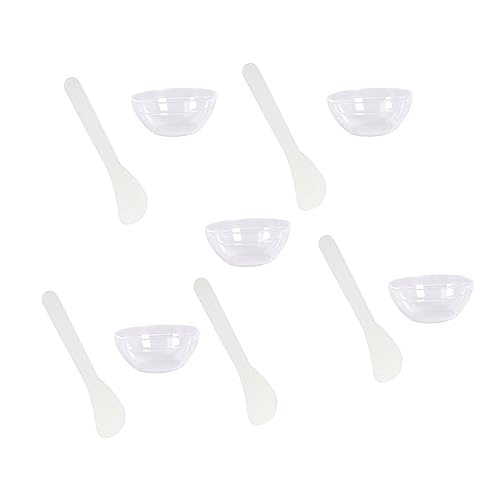 Transparente Acrylmaske Ätherische Öl Schüssel Löffel Gesicht Make Up Mischwerkzeuge Sets Wiederverwendbar Transparente Acrylmaske Ätherische Öl Schüssel Löffel Gesicht Make Up Mischwerkzeuge Sets Wiederverwendbar von KAHDGSS