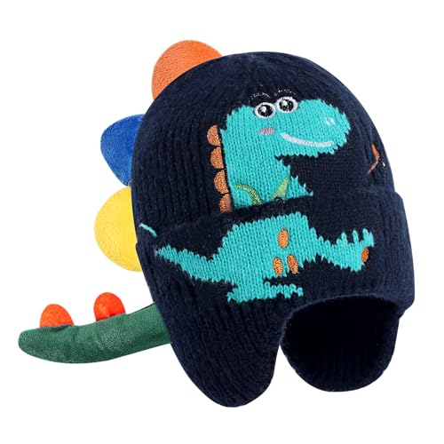 KAKU NANU Mütze Baby Beanie Dino Mütze Kinder Baby Mädchen and Jungen Wintermütze Blau 1 2 3 Jahre KAKU NANU Mütze Baby Beanie Dino Mütze Kinder Baby Mädchen and Jungen Wintermütze Blau 1 2 3 Jahre von KAKU NANU