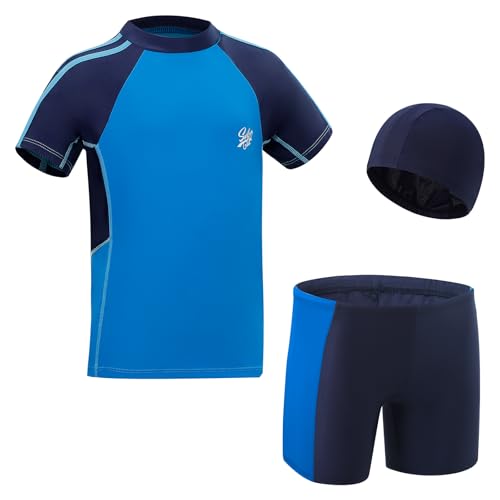 KAKU NANU UV Badebekleidung Junge Badeanzug Kinder Rashguard-Sets Schwimmanzug Badehosen für Jungen 5 6 Jahre 104 110 116 Urlaub Must Haves KAKU NANU UV Badebekleidung Junge Badeanzug Kinder Rashguard-Sets Schwimmanzug Badehosen für Jungen 5 6 Jahre 104 110 116 Urlaub Must Haves von KAKU NANU