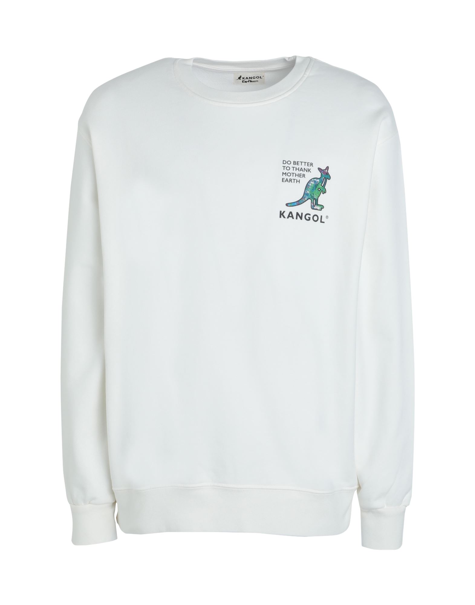 KANGOL Sweatshirt Herren Off white von KANGOL