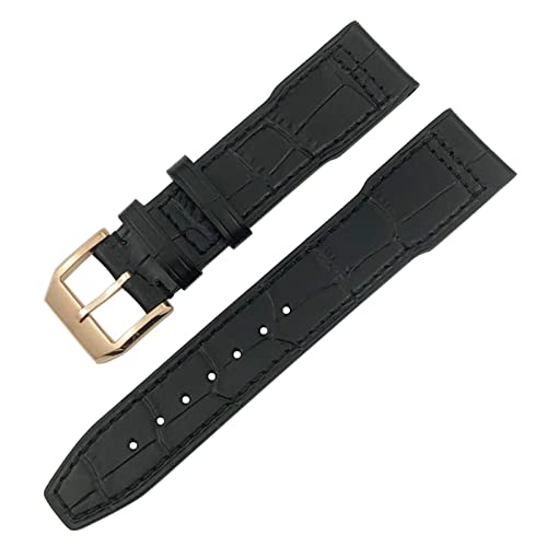 KAPPDE Uhrenarmband für IWC IW3777 IW3270 Mark 18 Big Pilot's Watch Armband aus weichem Rindsleder, 20 mm, 21 mm, 22 mm, Lederarmband, 20 mm, Achat von KAPPDE