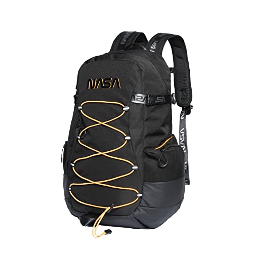 NASA Neon-Pro Rucksack, Schwarz von NASA