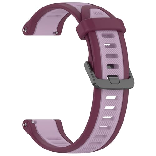 Armband Kompatibel mit Garmin Forerunner 165/Forerunner 165 Music Armband für Damen Herren, Silikonarmband wasserdichte Sportbänder für Garmin Forerunner 165 Wechselarmband von KAREN66