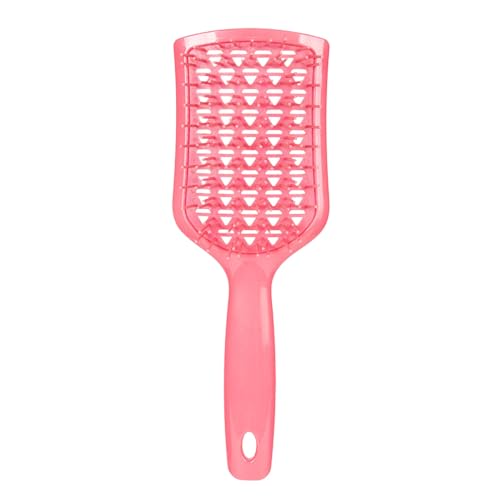 Haarbürste ohne Ziepen, Entwirrbürste für Damen Herren Kinder Haarstyling Bürste zum Entwirren der Haare Profi Entwirrbürste Detangling Bürste (Rosa) von KAREN66