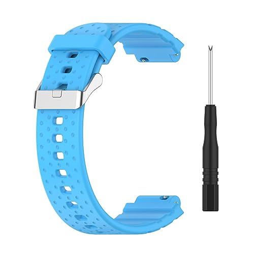 KAREN66 1 Stück Kinder Armband Kompatibel mit Xplora X5/ XGO2/XGO3 Armband - Sport Silikon Uhrenarmband Replacement Wechselarmband Ersatzarmband für Xplora X5/ XGO2/XGO3 Kinder Telefon Uhr (Blau) von KAREN66