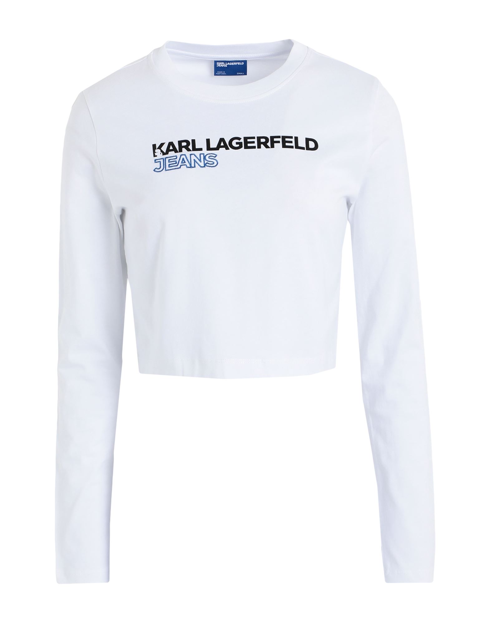 KARL LAGERFELD JEANS T-shirts Damen Weiß von KARL LAGERFELD JEANS