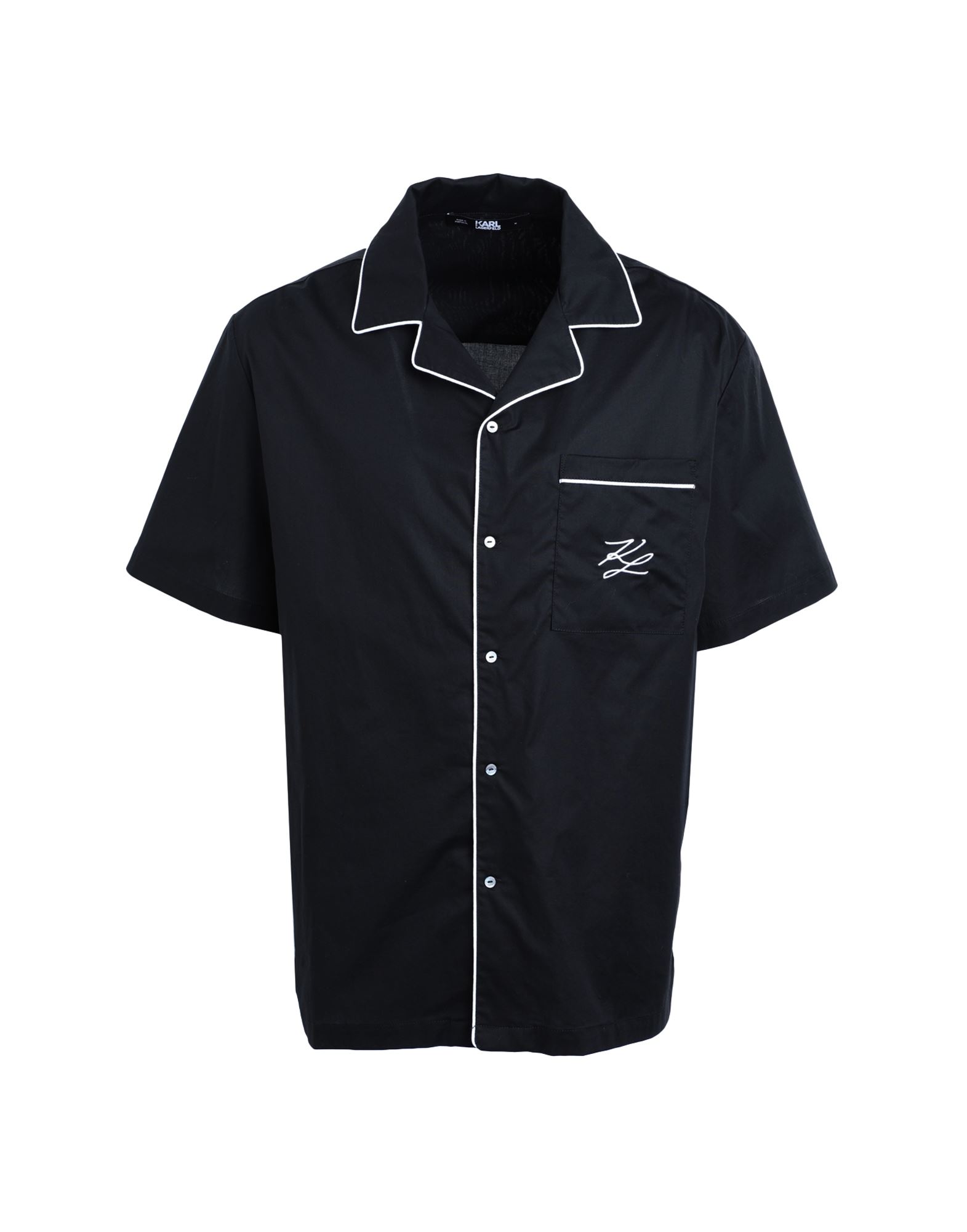 KARL LAGERFELD Pyjama Herren Schwarz von KARL LAGERFELD