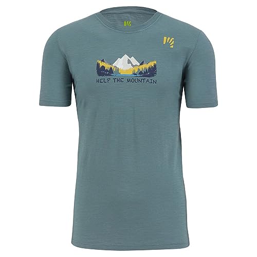 KARPOS Herren AMBRETTA T-Shirt, Nordatlantik, L von KARPOS