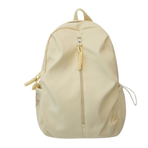 Amerikanischer Rucksack Aus Einfarbigem Nylon Mit Großer Kapazität Schultasche Mit Reißverschluss Büchertasche Für Damen Und Herren Amerikanischer Rucksack Aus Einfarbigem Nylon Mit Großer Kapazität Schultasche Mit Reißverschluss Büchertasche Für Damen Und Herren von KASFDBMO