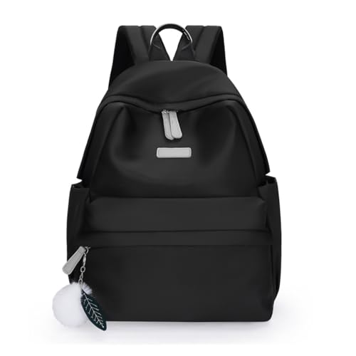 KASFDBMO Rucksack für Mädchen, Studenten, vielseitiger Rucksack, Nylon, Doppelriemen, Schultertasche, Reisetasche, siehe abbildung von KASFDBMO