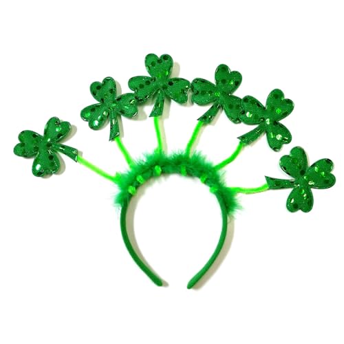 Mehrere Arten Von Patricks Day Stirnbändern Kleeblatt Haarreifen Festival Auftritte Kopfschmuck Weihnachtsgeschenk Für Paare Pailletten Stirnbänder Für Mädchen Pailletten Stirnbänder Für Mädchen von KASFDBMO