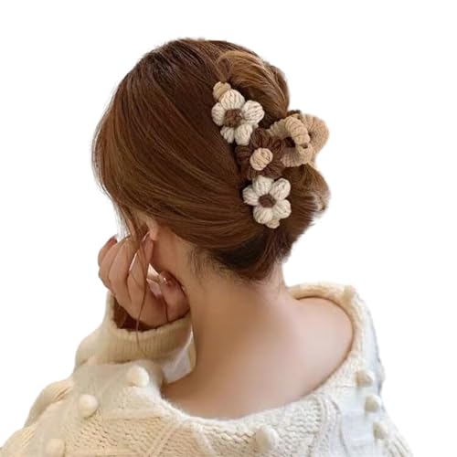 Modische Acryl Blumen Haarnadel Moderne Kopfbedeckung Clip Verzierungen Haar Accessoires Für Mädchen Und Modebewusste Frauen Vielseitige Haarnadel Für Den Alltag von KASFDBMO