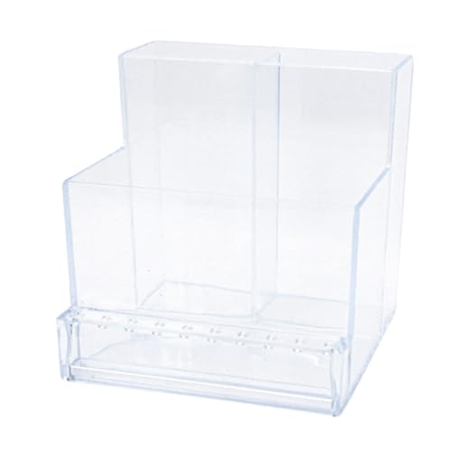 Nagelbohrer Schleifbit Box Nagelbohrer Werkzeug Display Transparenter Nagelbohrer Schleifbit Organizer Staubdichter Ständer Display Organizer Behälter von KASFDBMO