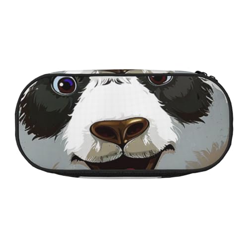 KCGSDEGV Panda-Kunstdruck-Federmäppchen, Schreibwaren-Organizer, Stifttasche, Make-up-Tasche für Reisen, Schule, Arbeit, Schwarz , Einheitsgröße, Schulranzen KCGSDEGV Panda-Kunstdruck-Federmäppchen, Schreibwaren-Organizer, Stifttasche, Make-up-Tasche für Reisen, Schule, Arbeit, Schwarz , Einheitsgröße, Schulranzen von KCGSDEGV