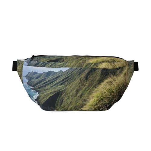 Supergroße Umhängetasche für Damen und Herren, verstellbarer Gürtel für Outdoor-Sport, Wandern, Reisen, Radfahren, Wandern, Klettern, Kauai Hawaii Seashore, Einheitsgröße, Lässiger Tagesrucksack Supergroße Umhängetasche für Damen und Herren, verstellbarer Gürtel für Outdoor-Sport, Wandern, Reisen, Radfahren, Wandern, Klettern, Kauai Hawaii Seashore, Einheitsgröße, Lässiger Tagesrucksack von KDUBNJDS