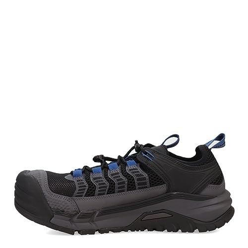 KEEN Utility Birmingham Herren-Sneaker mit niedrigem Zehenbereich aus Verbundmaterial, Magnet/helles Kobaltblau, 15 von KEEN Utility