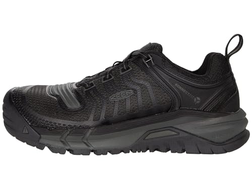 KEEN Utility Herren Kansas City Low Kbf Composite Toe Athletic Arbeitsschuhe, Schwarz/Rotguss, 11 US von KEEN Utility