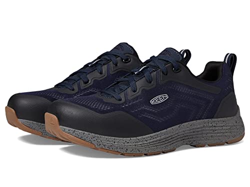 KEEN Utility Sparta 2 Herren-Arbeitsschuhe, niedrige Höhe, legierte Zehen, industrielle Schuhe, Sky Captain/Vapor, 10 von KEEN Utility