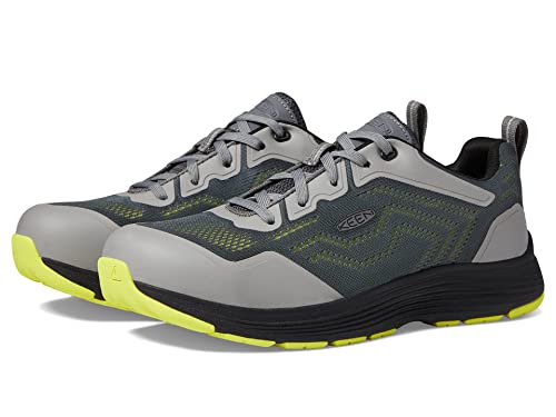 KEEN Utility Sparta Ii ESD-m Arbeitsschuhe für Herren, Stahlgrau/Nachtkerze, 8.5 Wide von KEEN Utility