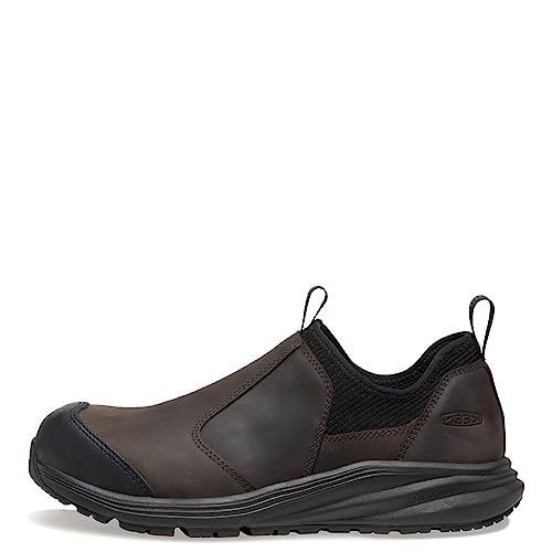 KEEN Utility Vista Energy+ Shift Esd-m Herren-Arbeitssneaker, Coffee Bean/Black, 43 EU von KEEN Utility